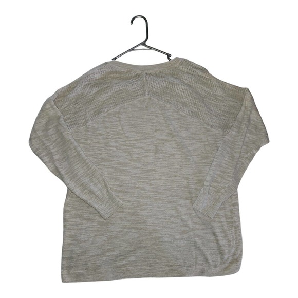 Banana Republic Lightweight Sweater Medium Women's V-Neck Tunic Preppy - Picture 4 of 5